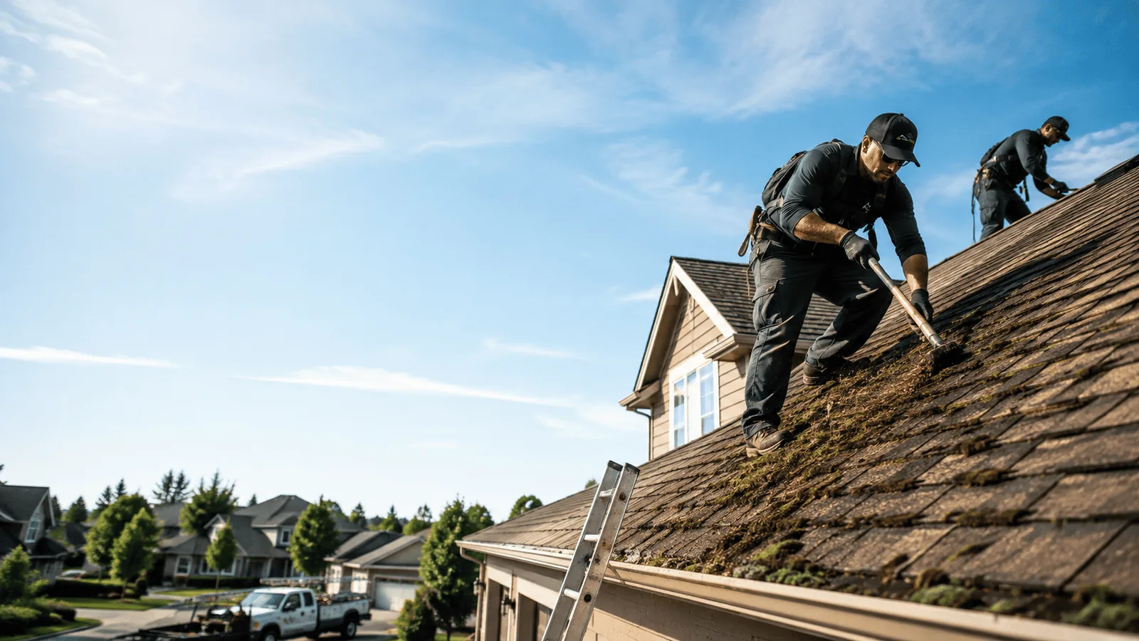 Roof Moss Removal in Thornton, KY near me